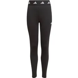 ADIDAS Kinder Tight AEROREADY Techfit 7/8-, BLACK/WHITE, 152