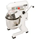 KuKoo Gastro 10L Planetenrührmaschine Spiral Rührmaschine Teigknetmaschine Knetmaschine Rührwerk Küchenmaschine Mixer mit Knetaufsätze Teigschaber 0,55 kW 65cm H x 44cm L x 36cm B 3 Geschwindigkeiten