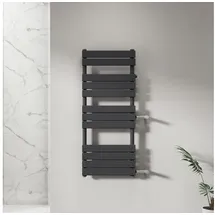 WITEN&NOCK Designheizkörper 1200 x 500 mm 575 W anthrazit Seitenanschluss