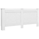 vidaXL Heizkörperabdeckung Weiß 172×19×81,5 cm MDF