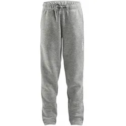 CRAFT Kinder Hose Community Sweatpants Jr, Grey Melange, 158/4