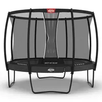 Berg Toys BERG Trampolin Elite Regular 330 grau + Netz Deluxe