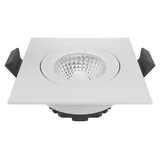 Sigor Einbauleuchte 6 Eckig 6W 2700K weiß