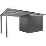Biohort Seitendach für Gerätehaus AvantGarde A1/A5 Gr. L Quarzgrau-Metallic