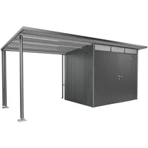Biohort Seitendach für Gerätehaus AvantGarde A1/A5 Gr. L Quarzgrau-Metallic