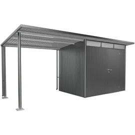 Biohort Seitendach für Gerätehaus AvantGarde A1/A5 Gr. L Quarzgrau-Metallic