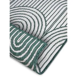 HANSE HOME Pangli Wendeteppich", grün, B:240cm H:5mm L:330cm, Polypropylen (PP), Teppiche, Outdoorteppich, In-& Outdoor, Teppich, Wetterfest, Balkon, Garten, Wohnzimmer, Modern