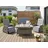 Konifera Vigo Gartenlounge-Set 8-tlg. grau