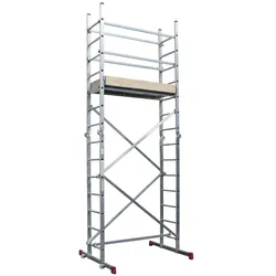 Krause CORDA Gelenk-Gerüst Gerüst-Leitern-System, Max. Arbeitshöhe ca. 4,85 m