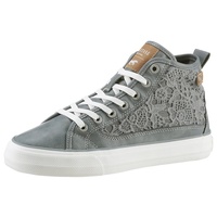 Mustang Damen High-Top Sneaker Blau, Schuhgröße:EUR 40 - 40