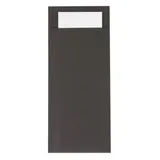 Mank Bestecktasche 85 x 200 mm, mit 2-lagiger Tissue-Serviette in Weiß - 500)
