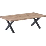SIT Möbel Moderner Couchtisch Beige Wildeiche 120 x 60 x 10 cm