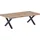 SIT Möbel Moderner Couchtisch Beige Wildeiche 120 x 60 x 10 cm