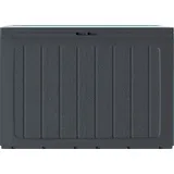 Anthrazitfarbene Gartenbox 190L Boardebox MBBL190-S433 - Grau