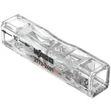 WAGO Durchgangsverbinder zum Stecken; 4,00 mm2; transparent, 2773-2401/995-020