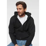 FRUIT OF THE LOOM Unisex-Freizeitjacke mit Kapuze schwarz M - Schwarz - M