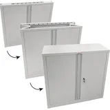 Phoenix Safe Aktenschrank 91,5 x 83,0 x 37,0 grau