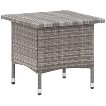 vidaXL Beistelltisch 50 x 50 x 47 cm Grau