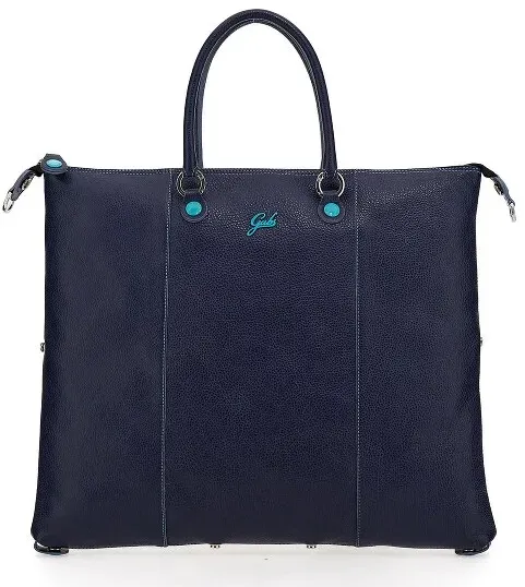 Gabs G3 Handtasche Leder 43 cm  blau