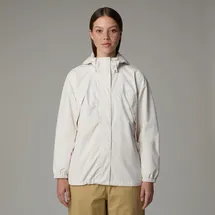 The North Face W ANTORA RAIN JACKET - REFIT, Größe M weiß WHITE dune),