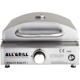 ALLGRILL Multi-Kulti Gasgrill mit Steakzone