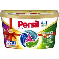 Persil 4in1 Color DISCS (16 Waschladungen), Waschmittel mit Tiefenrein Technologie, Colorwaschmittel für reine Wäsche und hygienische Frische für die Maschine