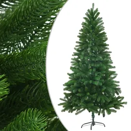 vidaXL Künstlicher Weihnachtsbaum Naturgetreue Nadeln Grün 150 cm