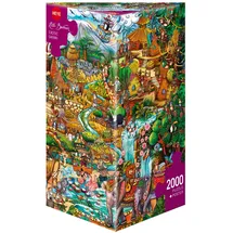 Heye Exotic Safari Puzzle: 2000 Teile