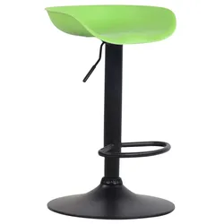 CLP Barhocker Anaheim Kunststoff grün/schwarz
