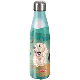 Step By Step Isolierte Edelstahl-Trinkflasche "Dog Basty"