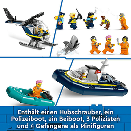 LEGO City 60419 Polizeistation auf der Gefängnisinsel