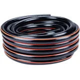 Black & Decker Gartenschlauch 25 m Schwarz/Orange