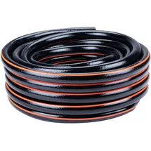 Black & Decker Gartenschlauch 25 m Schwarz/Orange