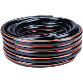 Black & Decker Gartenschlauch 25 m Schwarz/Orange