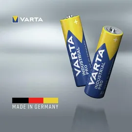Varta Batterien Industrial Pro, Alkaline Batterie, 1,5V, Vorratspack in umweltschonender Verpackung, Made in Germany [Exklusiv bei Amazon] 40 Stück( 1er Pack)
