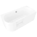 Polysan s.r.o. Badewanne PORTAS Rechts Badewanne mit Tür, 160x75x60cm, Weiß, (1-tlg) weiß