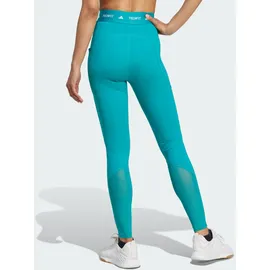 adidas TECHFIT Stash Pocket Full-Length, Leggings - Pure Teal - XS