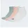 adidas Dämpfende Essentials Low Cut Socken 3er Pack Blush Pink/White/Wonder Sage 40-42