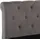 vidaXL Bettgestell 100 x 200 cm Grau