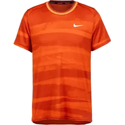 Nike Advantage Tennisshirt Herren in team orange-white, Größe L - orange