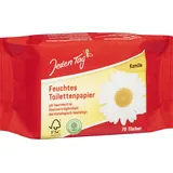 Jeden Tag Feuchtes Toilettenpapier Kamille 70 Tücher | pH Hautneutral, 100% Biologisch abbaubar | für eine mildende und hygienische Reinigung (1er Pack)