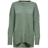 Only Rundhalspullover »ONLNANJING L/S Pullover KNT NOOS« ONLY balsam green melange