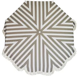 JAN KURTZ Retro Ø 200 cm Weiß/Taupe