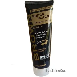 Tannymaxx Brown Super Black Tanning Lotion, 1er Pack (1 x 250 ml)