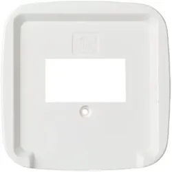 Elso 286014 Zentralplatte für TAE-Dose 3fach RENOVIERUNG/NOVIA reinweiß