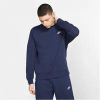 Nike Sportswear Club Fleece Herren-Rundhalsshirt Midnight Navy/White M