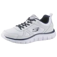 SKECHERS Track - Scloric white/navy 46