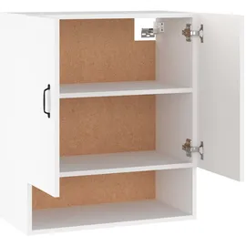 vidaXL Wandschrank Weiß 60x31x70 cm Holzwerkstoff