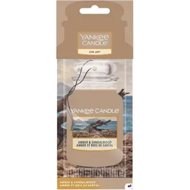Yankee Candle Amber & Sandalwood Car Jar Raumduft 14 g