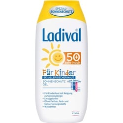 Ladival, Sonnencreme, für Kinder bei allergischer Haut LSF 50+ Sonnenschutz-Gel, 200 ml Gel